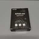 R-fun for AirPods Pro 3 Case (2025) Cover with Cleaning Kit, Military-Grade Heavy-Duty Drop-Resistant with Auto Pop-Up Lid for AirPods Pro 3rd Generation 2025 USB-C Charging Case, Red