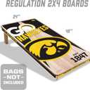 YouTheFan NCAA 2 x 4 Professional Wood Cornhole Game