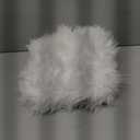 Ashler Faux Fur Rug, White Area Rugs, Fluffy Sheepskin Fur Rug, Fuzzy Ultra Soft 2.3 x 3.3 Ft Rugs, Machine Washable Shag Rug, Nursery Throw Rugs for Bed, Living Room