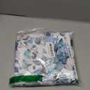 Blue Eucalyptus Leaf Hand Towels for Bathroom 2 Pack,Microfiber Soft Absorbent Watercolor Leaves Plant Floral Fingertip Kitchen Towels,Decorative Bathroom Towels for Face,Guest,Bath 14"x28"