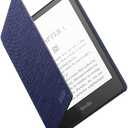 Amazon Kindle Paperwhite Case (11th Generation), Lightweight and Water-Safe, Foldable Protective Cover - Fabric, Color  Denim