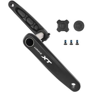 1x Mountain Bike Crankset 170mm with 34-40T Chainring & Bottom Bracket - 6061 Alloy Hollow Integrated MTB Crank Set, Narrow-Wide Teeth, Compatible 8-12S (BSA24/BB92/PF30/BB30/T47)