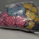 48 Pcs Reusable Water Balls 3 Inch 4 Style Hawaiian Outdoor Water Balls Absorbent Bouncing Beach Toys with 2 Mesh Bag for Summer Beach Pool Soaking Games Party Favors