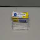 Uniclife Acrylic Business Card Holder for Desk 1 Slot Clear Business Card Display Stand for Men & Women Desktop Business Card Organizer Card Stand for Office Home Exhibition, 60 Card Capacity