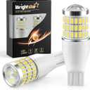 iBrightstar 921 LED Bulb White, T15 912 LED Reverse Light Bulbs Super Bright for Parking Backup Turn Signal Lights, 2 Pack