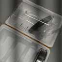 Premium Bacon Grease Saver with Strainer - Large 1.5L Grease Container for Kitchen with Stainless Steel Filter, Used Oil Storage & Bacon Drippings Keeper (50oz, Borosilicate Glass, Non-Slip Base)