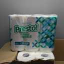 Amazon Brand - Presto! Flex-a-Size Paper Towels, 158 Sheet Huge Roll, 12 Rolls (2 Packs of 6), Equivalent to 38 Regular Rolls, White