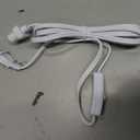 Heated blanket Cord, White