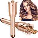 Amazon.com: Automatic Curling Iron, Professional Automatic Hair Curler with 1" Curling Wand Large Slot & 4 Temperature & 3 Timer, Dual Voltage Anti-Tangle Rotating Curling Iron with Auto Shut-Off for Hair Styling : Beauty & Personal Care