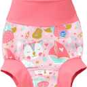Splash About Happy Nappy Reusable Swim Diaper, Owl & The Pussycat, 0-3 Months