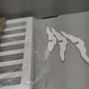 Dog Gate Wooden Freestanding Pet Gate3 Panel 23.6" Height White Indoor Dog Fences,House Gate for Doorways & Stairs