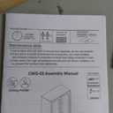 Bedroom Armoire Wardrobe Closet with Hanging Rod,60" 2 Door Almirah for Clothes with Drawers, Morden Storage Cabinet, Black