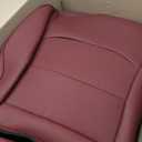 EKR 4runner Seat Covers Full Set 5 Seats 2010-2024,Car Seat Cover for Toyota 4 Runner, Waterproof Leather Seat Covers for Cars SUV, Automotive Seat Covers, Car Seat Protector (Burgundy)