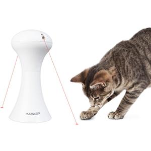 Premier Pet Automatic Multi-Laser Cat Toy, Interactive Toy for Indoor Cats