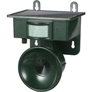 2026 Upgraded Ultrasonic Woodpecker Deterrent for House Solar Bird Repellent Devices Outdoor IP65 Waterproof Animal Repeller to Keep Pigeon Bird Away from Patio Balconies Farm