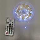 JXLEDAYY 270 FT 800 LED Christmas Fairy Lights Plug in Xmas Lights Outdoor Decorations Waterproof String Lights with Timer 8 Modes Memory for Holiday Wedding Party Tree Wall Bedroom Garden-Cool White