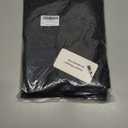 FTCayanz Women's Linen Harm Pants Summer Casual Cropped Pant Work Ankle Trousers with Pockets (Black, XL)