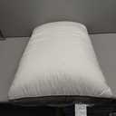 YOUR MOON Soft Pillow Queen for Sleeping, Super Soft Support Down Alternative Pillow, 100% Cotton Shell Luxury Comfy Fluffy Bed Pillows for Sleep(White)