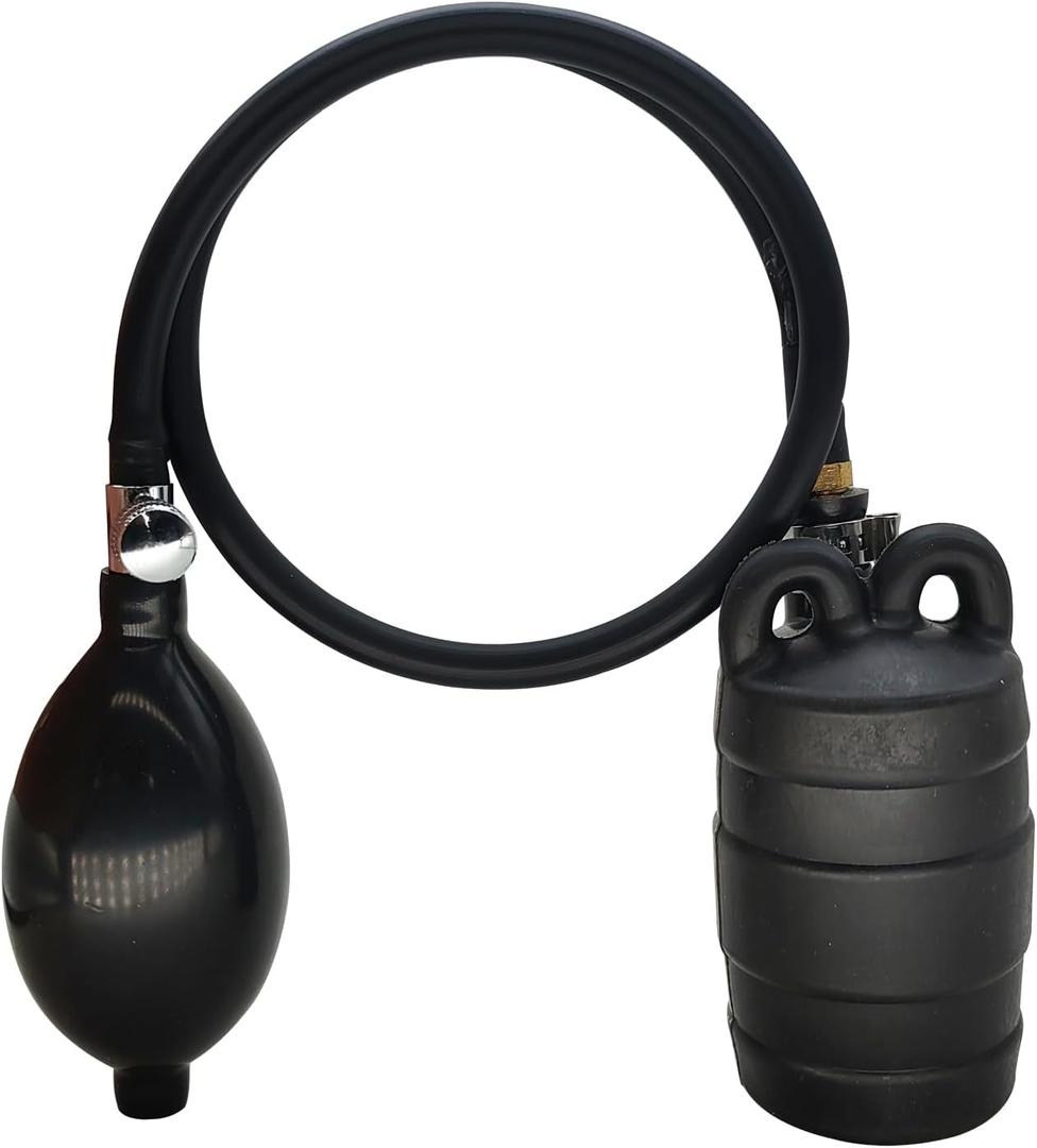 Sewer Test Plug, Test Plug Plumbing, Inflatable Pipe Plug, Inflatable Pipe Plug Balloon Plug, Self-contained Hand Inflatable Ball. (2 inches)