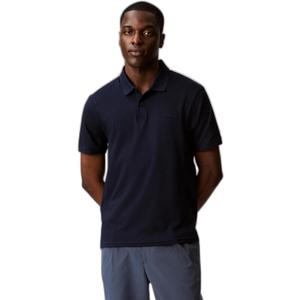 Calvin Klein Mens Liquid Touch Polo (Medium, Dark Sapphire)