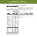 Nature's Path Organic Coconut Chia Granola, 12.34 oz (Pack of 1), Non-GMO (EXP 04/14/27)