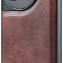 Asuwish Phone Case for OnePlus 12 5G Wallet Magnetic Detachable Cell Cover with Tempered Glass Screen Protector Flip Card Holder Slot One+ 1plus12 2024 Women Men Girls Purse Mobile Accessories Red