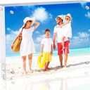 4x6 Inches Acrylic Picture Frames 1 Pack, Double Sided Magnetic Photo Frames,Free Standing on Desk or Table Clear Picture Frames