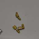 3pcs R410A Adapter for Mini Split System, 5/16" SAE Female to 1/4" SAE Male Flare Charging Vacuum Port Adapter Straight 45& 90 Angle Adapters Fitting for HVAC Air Conditioner Refrigeration