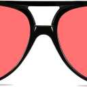 YDAOWKN Retro Aviator Sunglasses for Women Mens Large Frame Classic Vintage 70s Sun Glasses Aviators