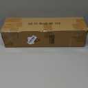 QDWIS Wood Curtain Rods for Windows 66 to 120 Inch, 1'' Adjustable Decorative Drapery Rods with Imitation Wood Grain Leaf Pattern Finials, Boho Heavy Duty Long Window Curtain Rods Set 36''-120''