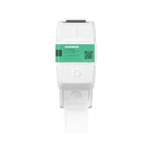 Zebra ZSB Series Labels - Potato Starch-Based Printer Label Paper - Recyclable Cartridge for Stickers - Versatile, Cloud-Based Adhesive - Address, 1.25" x 3.5"