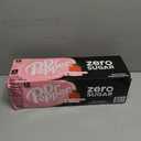 Dr Pepper Zero Strawberries and Cream Soda, 12 fl oz cans, 12 Pack (EXP 07/19/26)