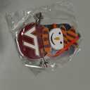 Virginia Tech Hokies Snowman Metal Christmas Ornament