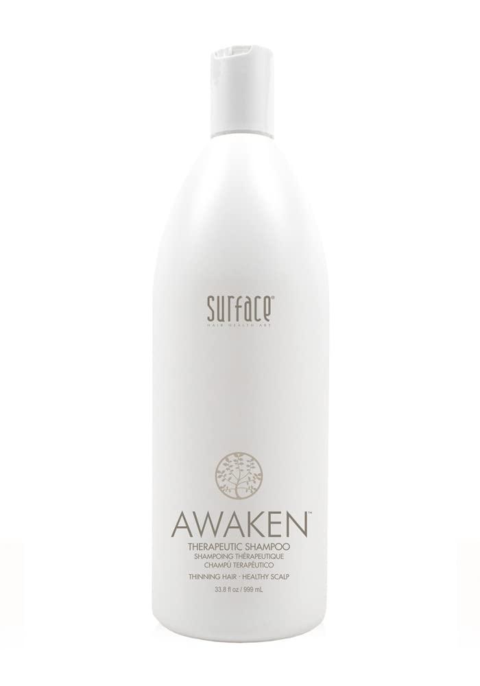 Surface Hair  Awaken Therapeutic Shampoo – Natural Ingredients for Thinning Hair and a Healthy Scalp 33.8 fl oz