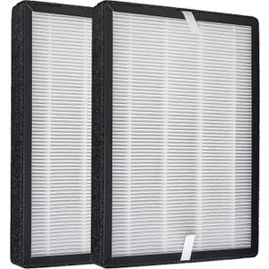 GL-FS32 Replacement Filter, Compatible with MOOKA/KOIOS GL-FS32 and Azeus GL-FS32 Air Purifier, H13 True HEPA 3-in-1 Activated Carbon Filtration System,2 Pack