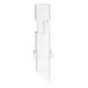 TayMac Outdoor Comforts ParkPost 13-in. 1-Gang White Weatherproof in-use Power Enclosure and TRWR GFCI Receptacle PP55GW, Outdoor Power Stake for Garden, Weatherproof Outlet Box, Outdoor Outlet Cover