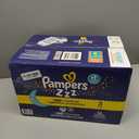 Pampers ZZZ Overnight Diapers, Size 3 (16-28 lbs), 66 Count, Nighttime Protection Disposable Baby Diaper, Night Time Leak and Skin Protection