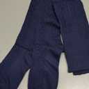 Moon Wood Women Thigh High Socks Extra Long Cotton Knit Warm Thick Tall Long Boot Stockings Leg Warmers (One Size, 1 Navy)