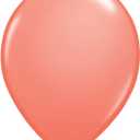 Qualatex Opaque Coral Biodegradable Latex Balloons, 11-Inch (20-Units)