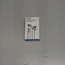 iRAG A101 Wired Earbuds Headphones for School Noise Isolating in-Ear Earphones with Microphone Remote with 3.5mm Plug in Audio Jack (Gun Metal)