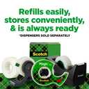 Scotch Magic Tape, Invisible, Repair Christmas Cards and Use as Holiday Gift Wrap Supplies for Christmas, 20 Tape Rolls