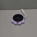 Gaiatop Mug Warmer, 50W Cute Cat Paw Cup Warmers, 3 Temp Settings, 2-10H Auto Shut Off, Coffee Accessories Keep Beverage Hot for Desk and Home, Heated Plate Stocking Stuffers for Tea Candle Purple