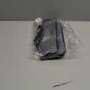 2-in-1 Portable Folding Stool with Crossbody Carry, Converts to Bag with Mesh Storage, Oxford Fabric High-Carbon Steel, for Camping Fishing, Large Size 24x30x30cm, Gray Color