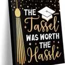 2 x Zarvella 2026 Graduation Decorations, Graduate Poster for Congratulation Party Wall Table Decor Supplies, Graduation Gift for Her Him, Masters Degree, College, High School, PhD, Nurse, Law School