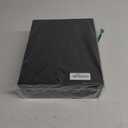 1800+ Trading Card Storage Box, Magnetic Closure Toploaders Storage Box Hold 600+ 35PT 3"x4" Standard Toploaders, PU Leather Card Deck Boxes Fit for MTG,Sport Cards,Game Cards (Black&Dark Green)