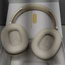 Wentronic Y01 Wireless Noise Canceling Headphones Bluetooth 5.3 Over Ear Headphones with Microphone, Hi-Res Audio, 48H Playtime, Foldable Comfortable Earpads,Compatible with iOS,Android,PC, Starlight