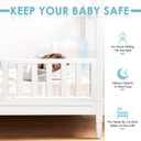 Salcod Toddler Bed Conversion Kit (M12599) - CPSC Certified, Toddler Safe Guardrail Compatible with Davinci Crib: Charlie (M12801), Grove (M9301), Liam (M13401G), Nathan (M12501), White