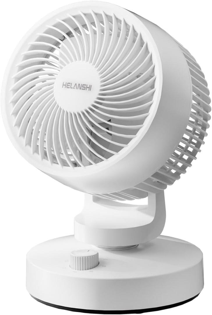 Fan-for-Bedroom Desk-Fan Small Air-Circulator - 70ft Whole Room Cooling 28dB Quiet Energy Efficient Desktop Fan-for-Bedroom Desk-Fan Small Air-Circulator - 70ft Whole Room Cooling 28dB Quiet Energy Efficient Desktop