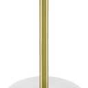 KES Marble Paper Towel Holder Gold Countertop, Kitchen Standing Paper Towel Holders Marble Base Standard or Jumbo-Sized Rolls Brushed Gold, KPH100-BZ