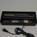 ghd Original Styler - 1 Flat Iron Hair Straightener with Ceramic Heat Technology, 365F Safe Styling Temperature, Smooth Gloss Plates, Fast Heat-Up and Auto Sleep Mode - Black